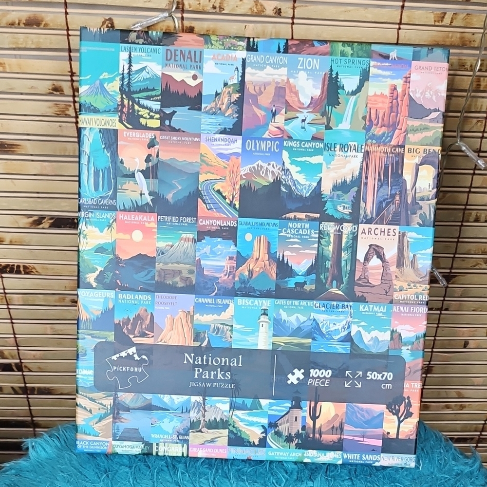 National Parks Jigsaw Puzzle - 1000 Pieces